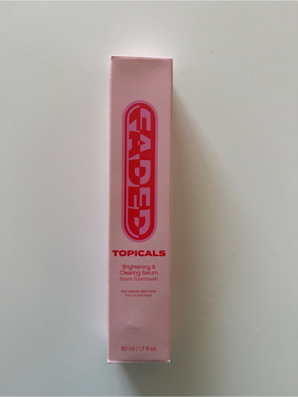 FADED Brightening & Clearing Serum - (Topicals brand)